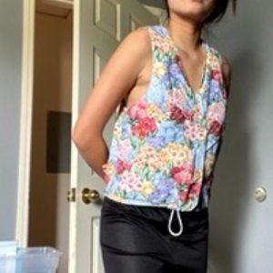Vintage Floral Vest